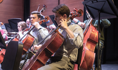 Baptist College of Ministry students perform with KMS