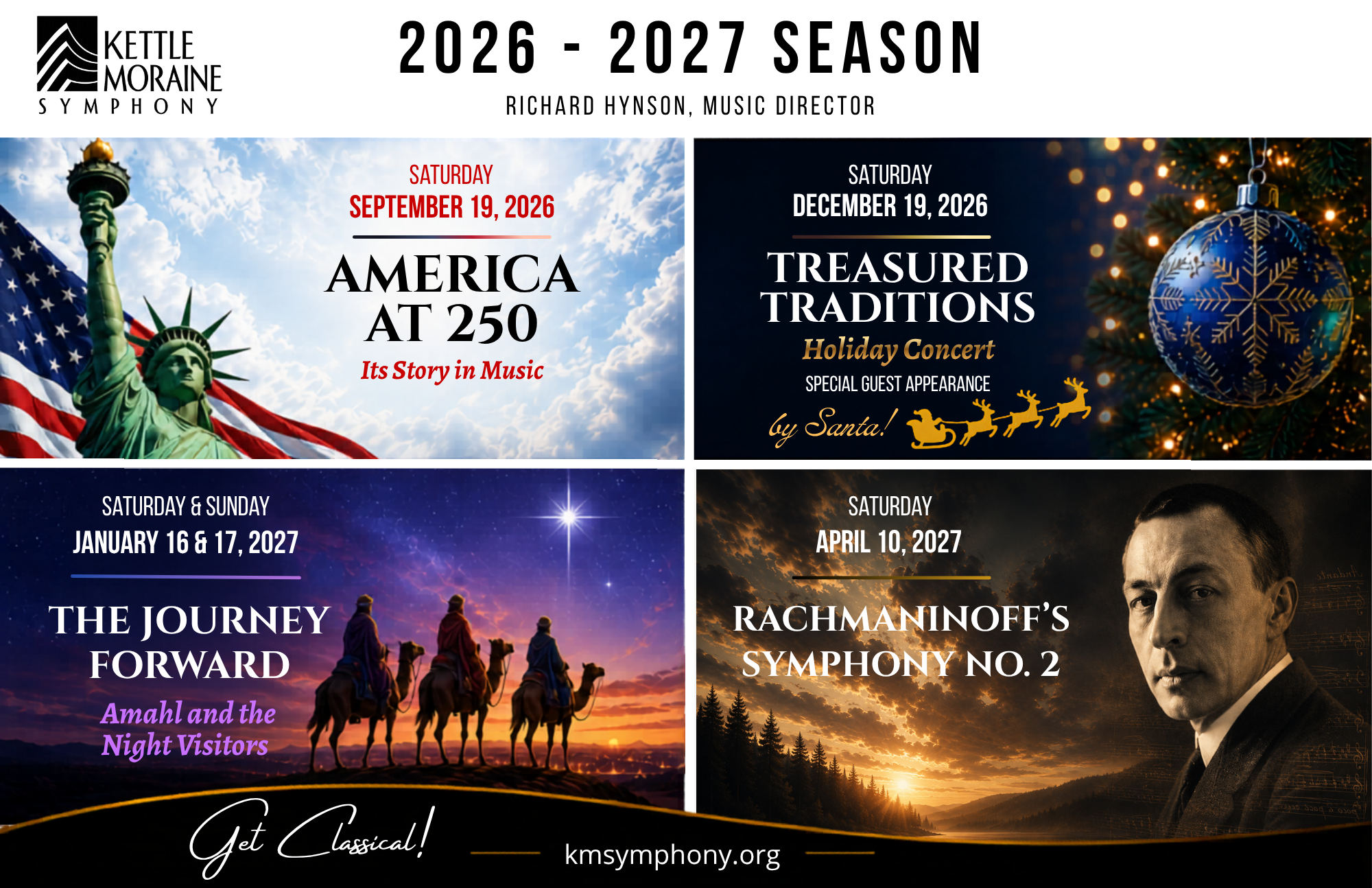 Season Calendar - Kettle Moraine Symphony